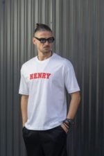 HENRY RETRO LOGO STRAIGHT TEE - Image 3
