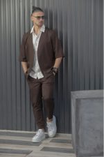 HENRY COMFORT TEXTURED TROUSERS - Image 13
