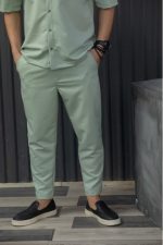 HENRY COMFORT TEXTURED TROUSERS - Image 15