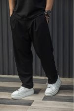 HENRY DOUBLE PLEATS LOOSE TROUSERS