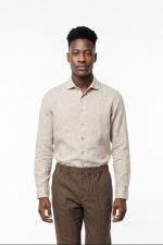 HAMAKI-HO LINEN TEXTURED SHIRT - Image 4