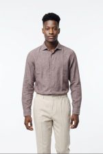 HAMAKI-HO LINEN TEXTURED SHIRT - Image 9