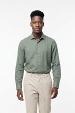 HAMAKI-HO LINEN TEXTURED SHIRT - Image 14