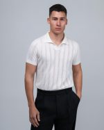 DEZIGN KNITTED POLO COLLAR TEE - Image 5