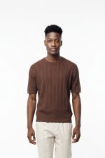 HAMAKI-HO KNITTED ROUND NECK TEE - Image 3