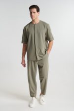 PCOC S/S EASYWEAR STAND UP COLLAR SHIRT - Image 3