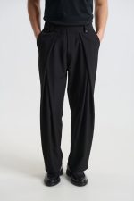 PCOC DOUBLE PLEATS LOOSE TROUSERS