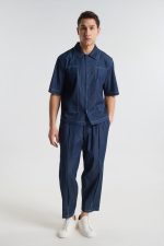 PCOC DENIM POCKET SHORTSLEEVE SHIRT - Image 3