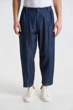 PCOC DENIM HOLE LOOSE FIT TROUSERS