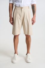PCOC LINEN SHORT LONG WITH BUTTONS - Image 3