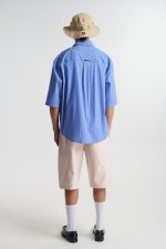 PCOC STRIPED PRINT S/S COTTON SHIRT - Image 4