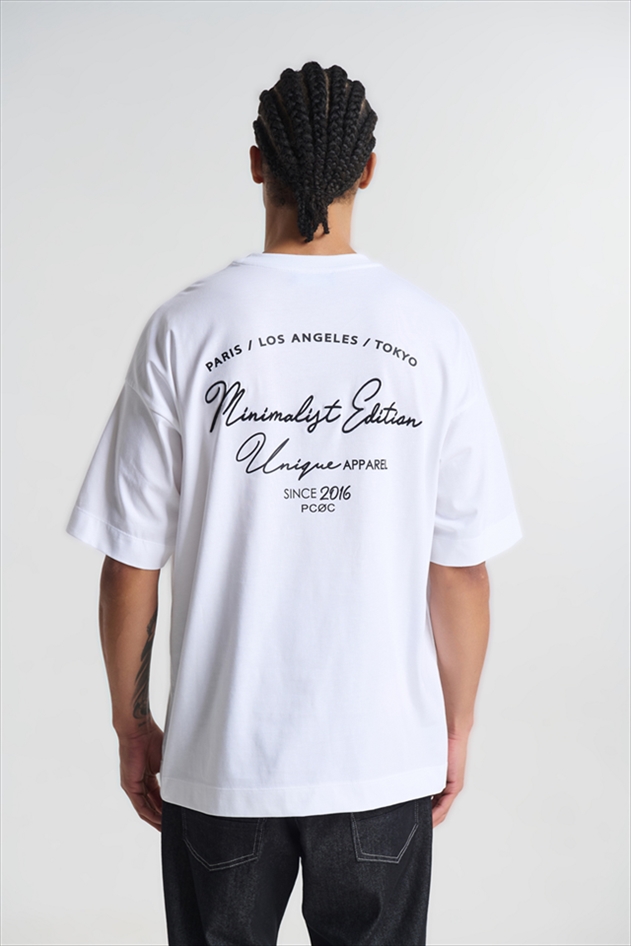 PCOC BACK LETTERS OVERSIZED LOGO TEE