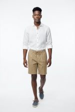 HAMAKI-HO LINEN COTTON SHORTS - Image 3