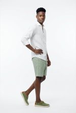 HAMAKI-HO LINEN COTTON SHORTS - Image 9