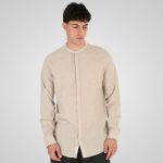 REBASE COTTON LINO TEXTURED SHIRT - Image 3