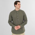 REBASE QUARTER BUTTON-UP SHIRT