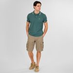 REBASE REGULAR FIT CARGO SHORTS - Image 4