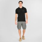 REBASE POLO PIQUE LOGO COLLAR TEE - Image 27