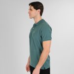 REBASE POLO PIQUE LOGO COLLAR TEE - Image 5