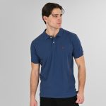 REBASE POLO PIQUE LOGO COLLAR TEE - Image 8