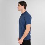 REBASE POLO PIQUE LOGO COLLAR TEE - Image 11
