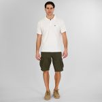 REBASE POLO PIQUE LOGO COLLAR TEE - Image 16
