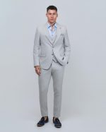 DEZIGN 3PIECE SLIM FIT SUIT IN PATTERNED - Image 3