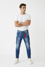 BACK2JEANS STREET FIT RIPPED JEANS - Image 2