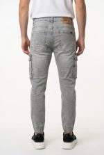 BACK2JEANS CARGO ELASTIC BAND JEANS - Image 6