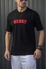 HENRY RETRO LOGO STRAIGHT TEE - Image 5