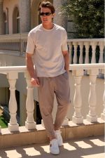 HENRY SIGNATURE WAFFLE POLY TEE - Image 3
