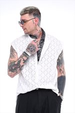 STEFAN THE EARTHLINE SLEEVELESS SHIRT - Image 2