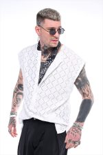 STEFAN THE EARTHLINE SLEEVELESS SHIRT - Image 3