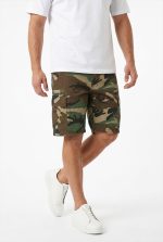 TALAMIRA REGULAR FIT CAMO CARGO SHORTS