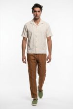 TELAMIRA S/S COTTON SHIRT IN PATTERNED - Image 3