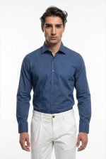 TELAMIRA SLIMFIT STRETCH COTTON SHIRT - Image 7