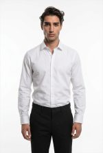 TELAMIRA SLIMFIT STRETCH COTTON SHIRT - Image 11