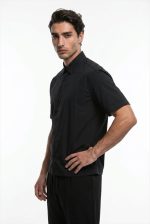 TELAMIRA S/S SLIMFIT STRETCH COTTON SHIRT - Image 4