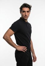 TELAMIRA MODAL BUTTON COLLAR TEE - Image 5
