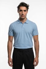 TELAMIRA MODAL BUTTON COLLAR TEE - Image 7