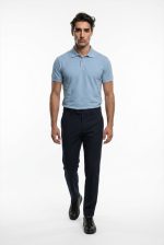 TELAMIRA MODAL BUTTON COLLAR TEE - Image 8