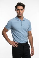 TELAMIRA MODAL BUTTON COLLAR TEE - Image 9