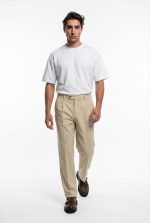 TELAMIRA LOOSE FIT DOUBLE PLEATS TROUSERS - Image 9