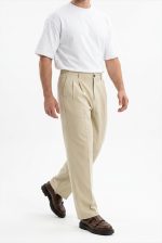 TELAMIRA LOOSE FIT DOUBLE PLEATS TROUSERS - Image 10