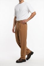 TELAMIRA LOOSE FIT DOUBLE PLEATS TROUSERS - Image 4