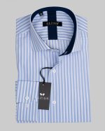 DEZIGN STRIPED SLIM FIT SHIRT - Image 3