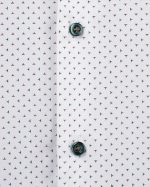 DEZIGN TEXTURED PRINT COLLAR SHIRT - Image 3