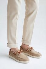WOZ CANVAS BOAT SHOES CHUNKY SOLE