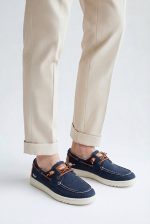 WOZ CANVAS BOAT SHOES CHUNKY SOLE - Image 9