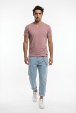 TELAMIRACHAIN BAGGY FIT CROPPED JEANS - Image 3
